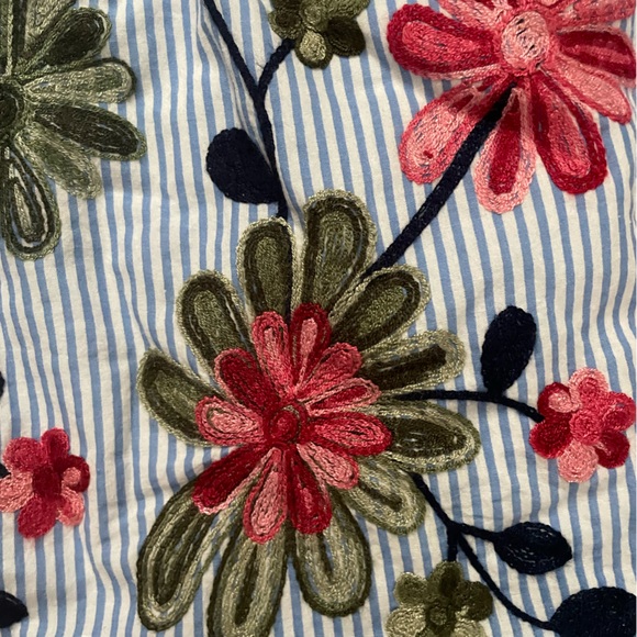 Embroidered floral summer dress for girls - Picture 2 of 5
